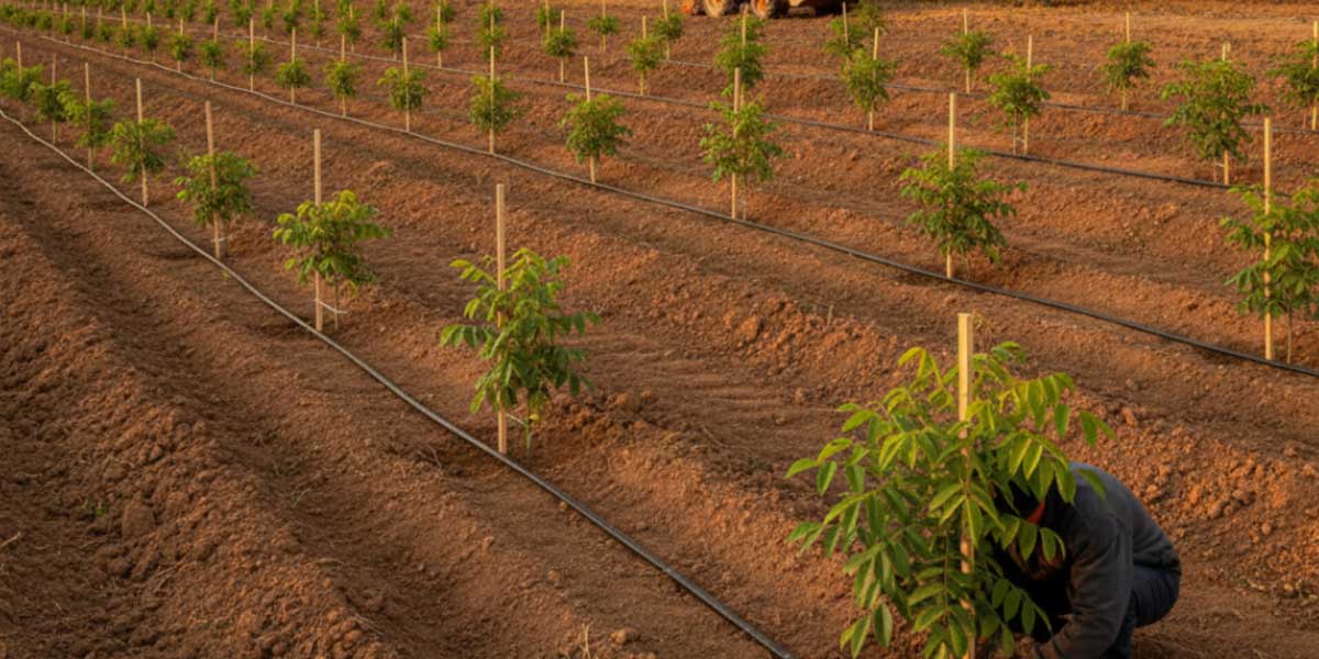 نهال گردو مقاوم به سرما + مناسب مناطق سردسیر